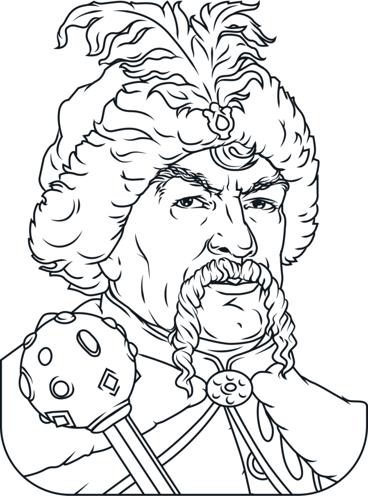 Богдан-Зиновій Хмельницький портрет