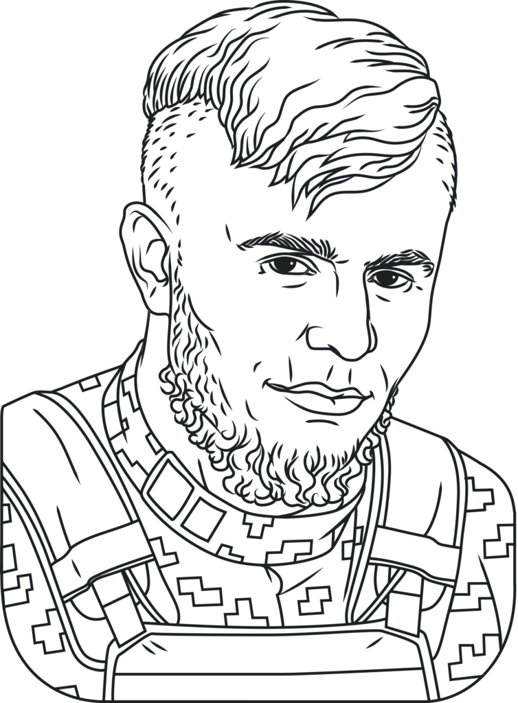 Дмитро Коцюбайло «Да Вінчі» портрет