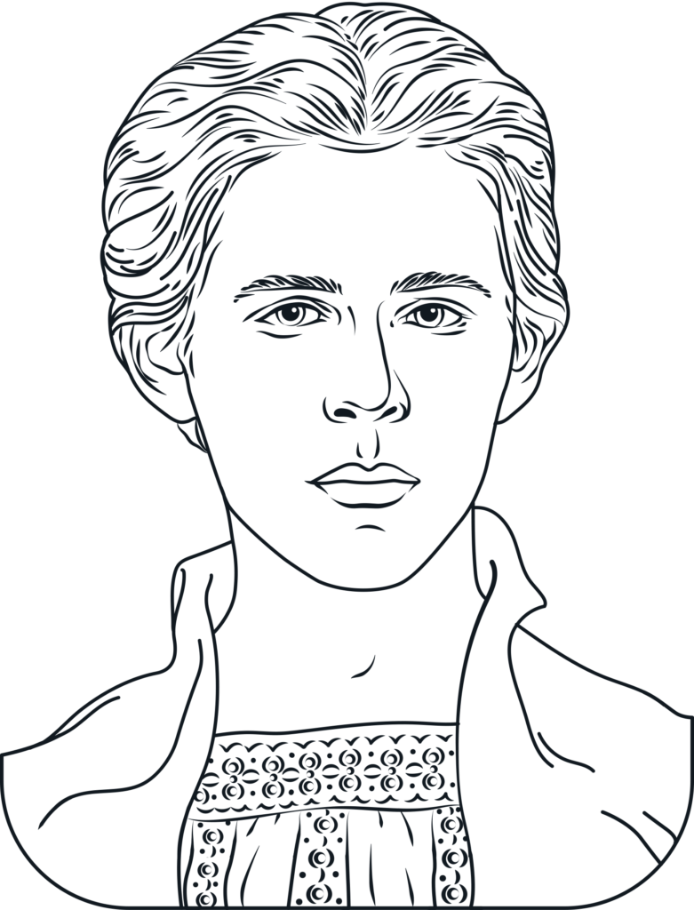 Леся Українка портрет