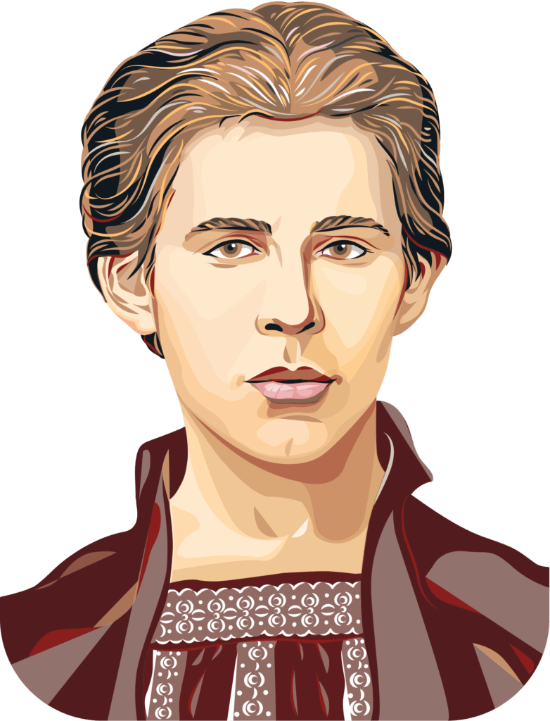 Леся Українка портрет