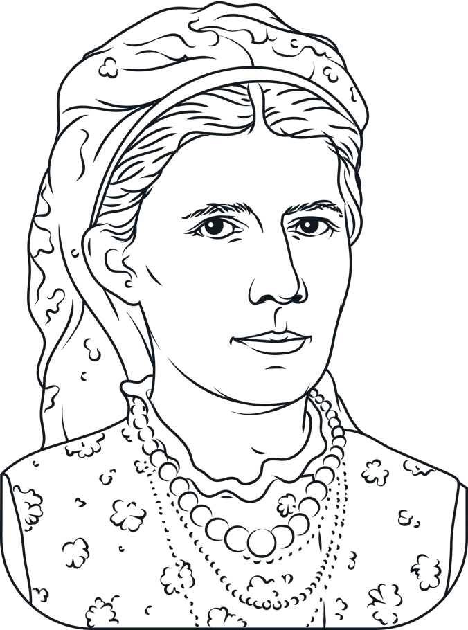 Олена Пчілка портрет