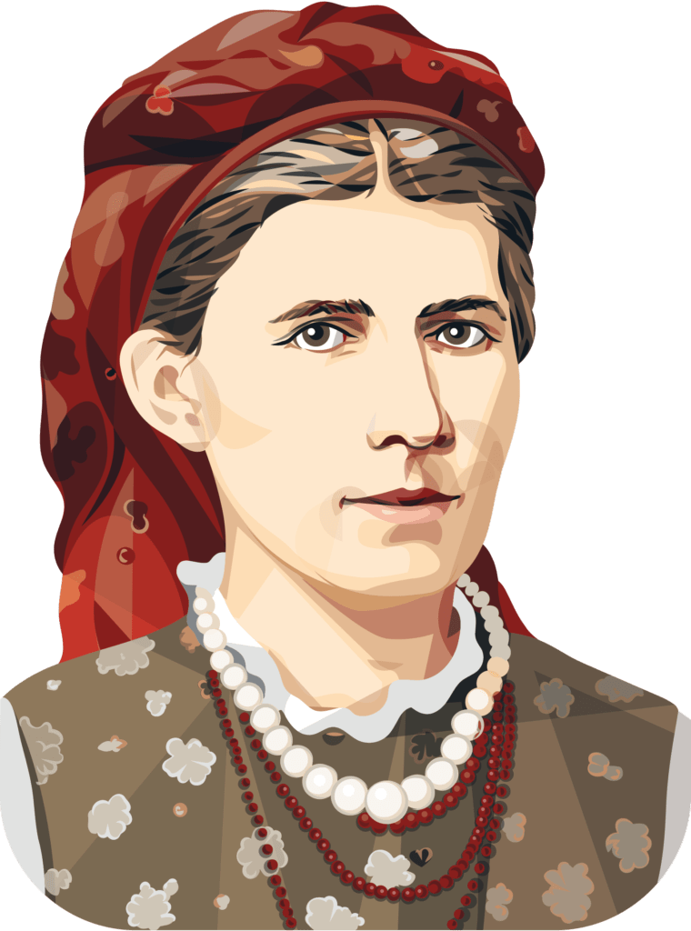 Олена Пчілка портрет