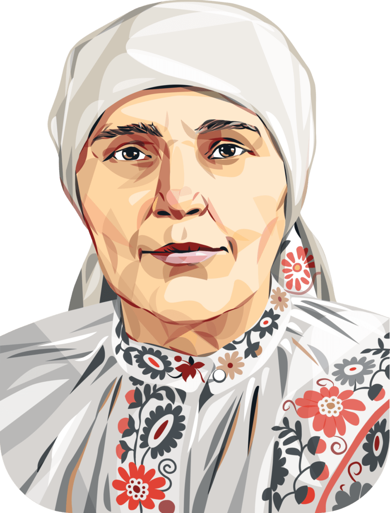 Марія Примаченко портрет