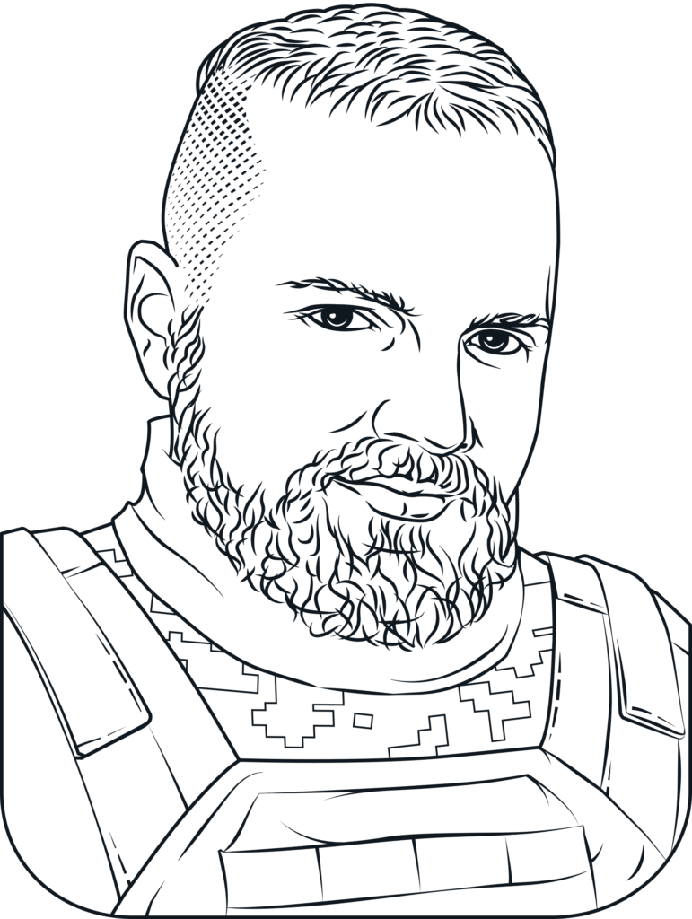 Юліан Матвійчук «Бобер» портрет