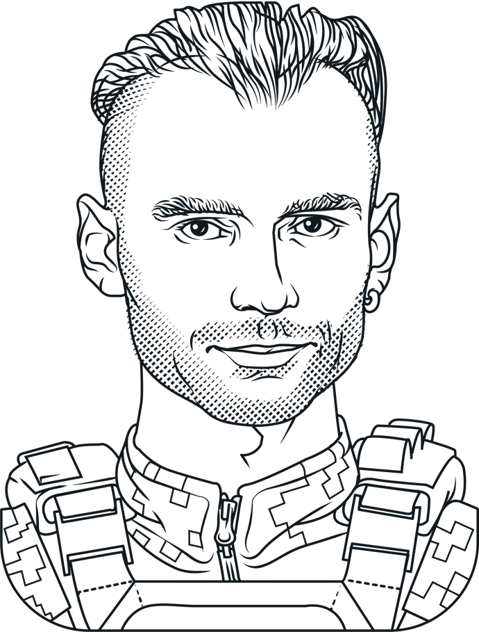 Микола Рачок портрет