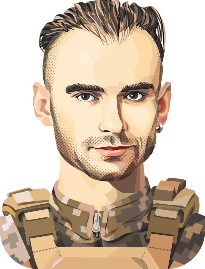 Микола Рачок портрет