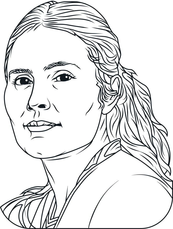 Тетяна Яблонська портрет