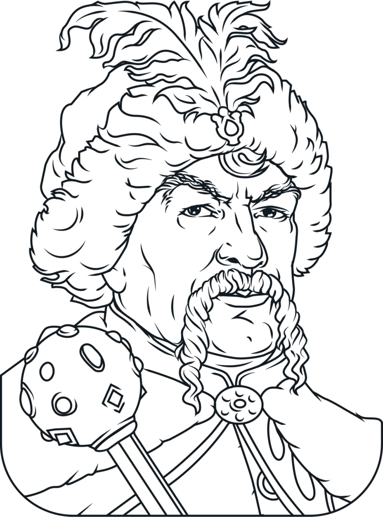 Богдан-Зиновій Хмельницький портрет