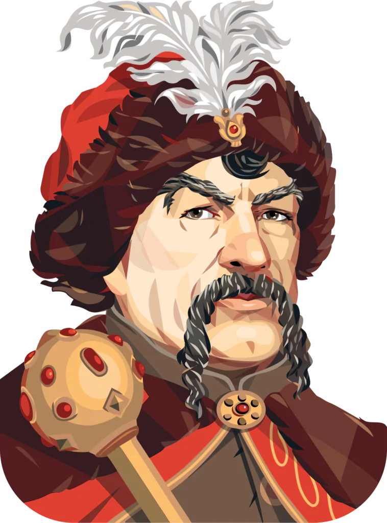 Богдан-Зиновій Хмельницький портрет