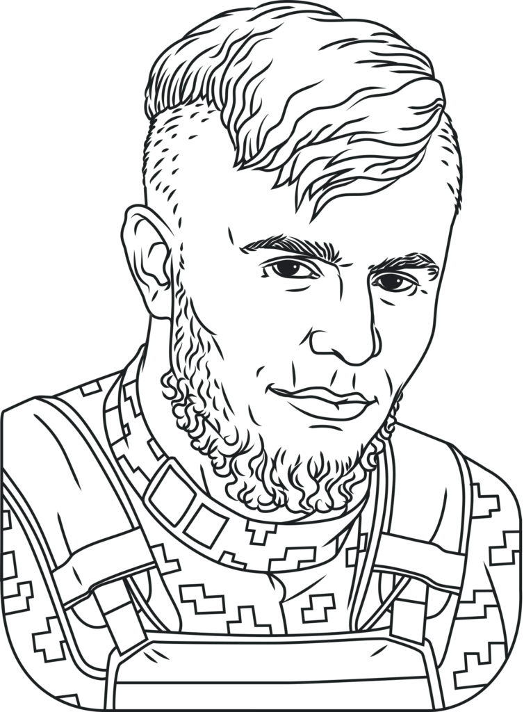 Дмитро Коцюбайло «Да Вінчі» портрет