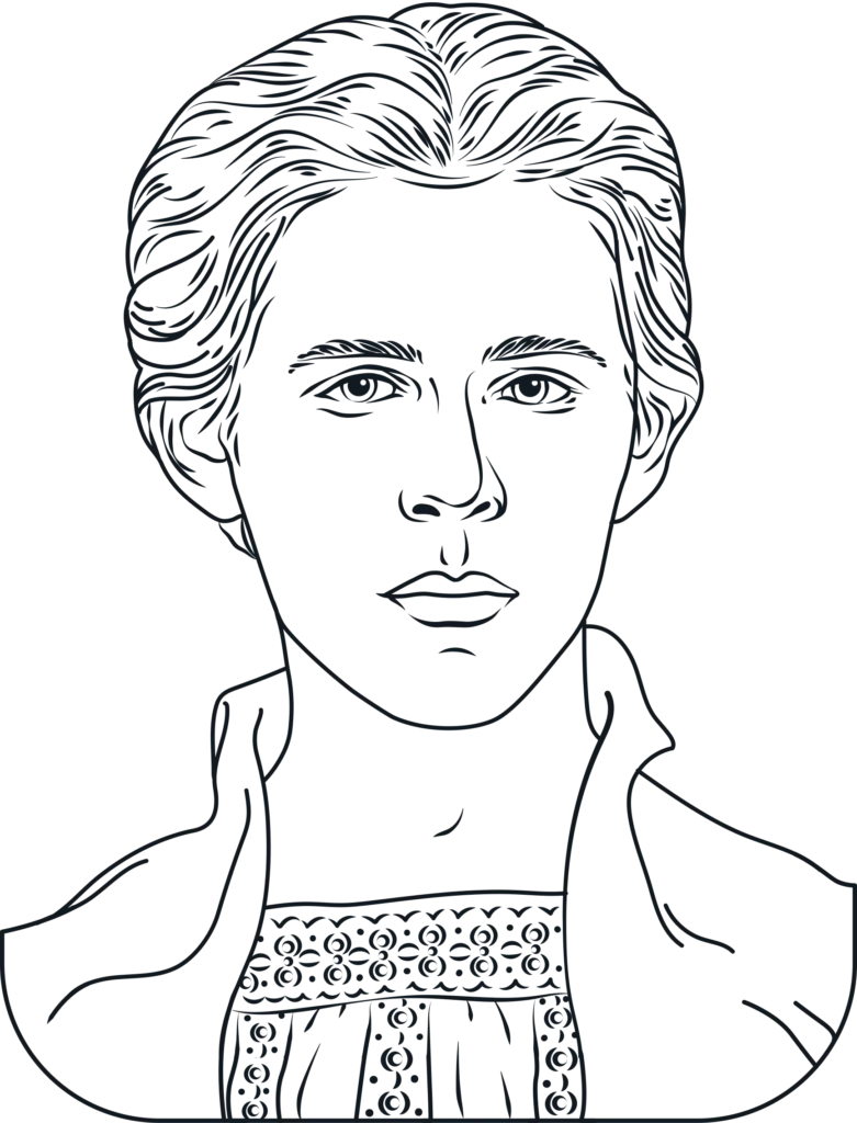 Леся Українка портрет