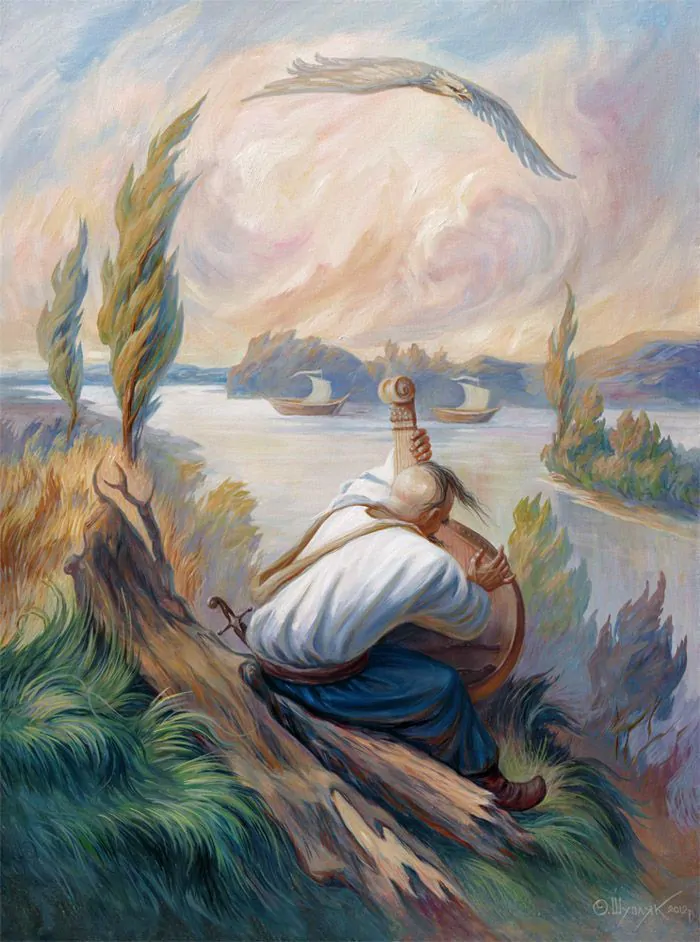 Стріткод — Тарас Шевченко ілюстрація