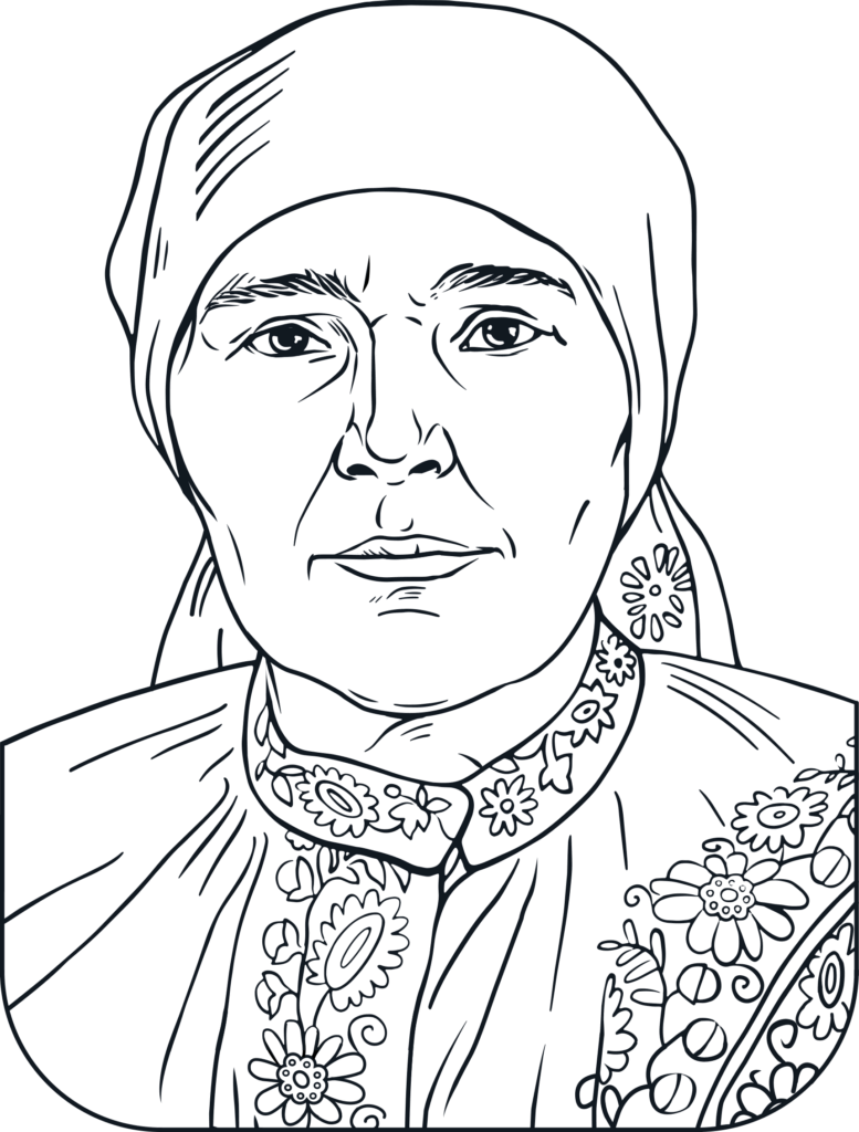 Марія Примаченко портрет