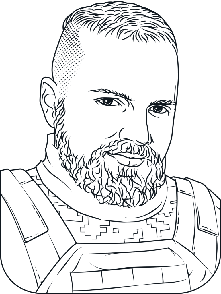 Юліан Матвійчук «Бобер» портрет